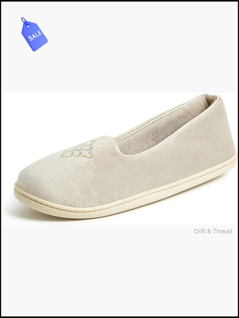 Cozy Memory Foam House Slippers Closed Back Wide Width